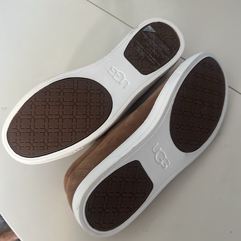 New, UGG womens’s 10, Brown Suede Sneakers - Picture 10 of 13